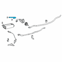 OEM 2021 Toyota RAV4 Vent Hose Diagram - 77249-0R050