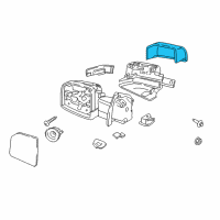 OEM 2016 Ford F-150 Mirror Cover Diagram - FL3Z-17D742-BA