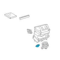 OEM 2010 Pontiac Vibe Resistor, Blower Motor Diagram - 19184664