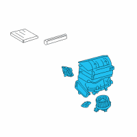 OEM Pontiac Vibe Blower Diagram - 19184660