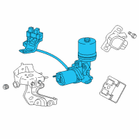 OEM 2018 Toyota Avalon Pump Assembly Diagram - 47070-33020