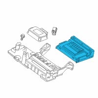 OEM Chevrolet Malibu Module Diagram - 13594587