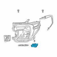 OEM 2020 GMC Sierra 1500 Module Diagram - 84547823