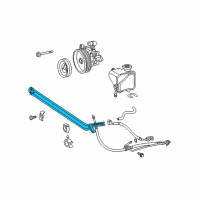 OEM Dodge Sprinter 3500 Power Steering Cooler Diagram - 68140156AA