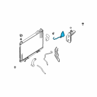 OEM Infiniti FX45 Hose-Reserve Tank Diagram - 21741-CG200