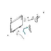 OEM Infiniti FX45 Hose-Auto Transmission Oil Cooler Diagram - 21631-CG200