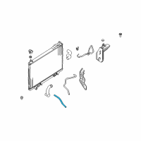 OEM Infiniti FX45 Hose-Auto Transmission Oil Cooler Diagram - 21632-CG200