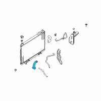 OEM 2006 Infiniti FX45 Hose-Radiator, Lower Diagram - 21503-CG200