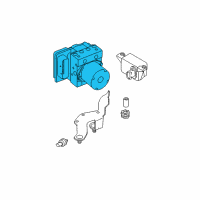 OEM BMW 528xi Dsc Hydraulic Unit Diagram - 34-51-6-783-367