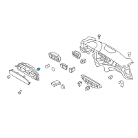 OEM Hyundai Genesis Bulb Assembly Diagram - 94369-3M000