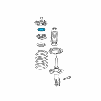 OEM 2002 Buick Rendezvous Strut Mount Bearing Diagram - 908554