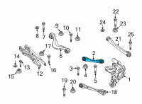 OEM BMW X6 GUIDING SUSPENS. LINK W RUBB Diagram - 33-30-8-091-183