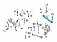 OEM 2021 BMW X7 Steering Arm With Rubber Bus Diagram - 33-30-6-878-029