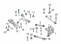 OEM BMW 740i xDrive Eccentric Bolt Diagram - 33-30-6-874-090