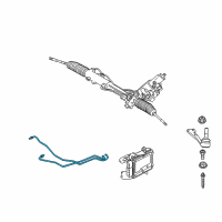 OEM BMW 330i Active Steerin Pipes Set Diagram - 32-10-6-770-008