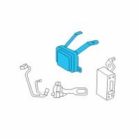 OEM 2007 Lexus IS350 Sensor Assy, Millimeter Wave Radar Diagram - 88210-53010