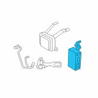 OEM Lexus IS350 Computer Assy, Distance Control Diagram - 88240-53020