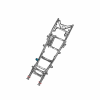 OEM 2006 Dodge Durango Bracket-Body Mount Diagram - 5136161AD