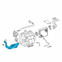 OEM 2002 Toyota Avalon Heater Core Diagram - 87107-07020