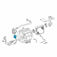 OEM 2001 Toyota Avalon Servo Diagram - 87106-07071