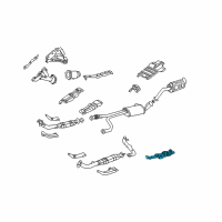OEM 1996 Nissan Pathfinder Insulator Assy-Center Tube, Lower Diagram - 20530-1W201