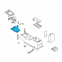 OEM 2000 Nissan Altima Boot-Console Diagram - 96935-9E500