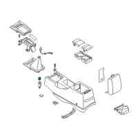 OEM Nissan Frontier 12-Volt Lighter Cover Diagram - 25335-9B910