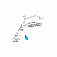 OEM 2004 Hyundai Accent Relay Assembly-Wiper Diagram - 95420-25000