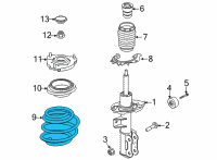 OEM 2022 Kia Sorento Spring-Fr Diagram - 54630P2400