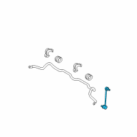 OEM 2011 Kia Forte Link Assembly-Front Stabilizer Diagram - 548302H200