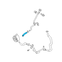 OEM 2012 Nissan Quest Hose Water Diagram - 21306-JP01C