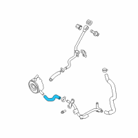 OEM Nissan Maxima Hose Water Diagram - 21306-JA12A