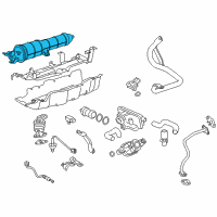 OEM 2021 Honda HR-V Canister Set Diagram - 17011-T7X-A01