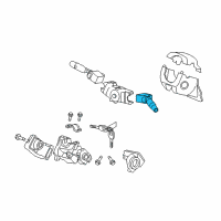 OEM 2012 Acura TL Switch Assembly, Wiper Diagram - 35256-TK4-H41