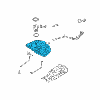 OEM 2011 Lincoln MKZ Fuel Tank Diagram - CE5Z-9002-BR