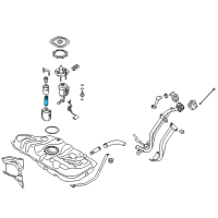 OEM 2015 Kia Rio Fuel Pump Diagram - 311111R500