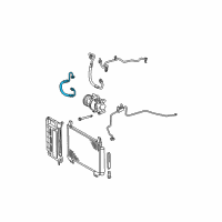 OEM 2007 Toyota Yaris Discharge Hose Diagram - 88711-52270