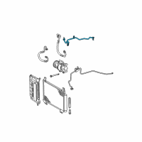 OEM 2012 Toyota Yaris Suction Tube Diagram - 88707-52350