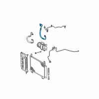 OEM 2008 Toyota Yaris Suction Hose Diagram - 88712-52310