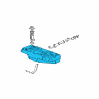 OEM 1997 Buick Riviera Fuel Tank Diagram - 25634462