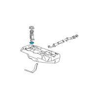 OEM 1997 Cadillac Eldorado Seal-Fuel Sender (O Ring) Diagram - 25028682