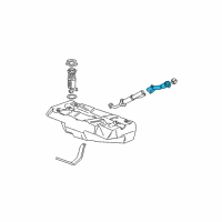 OEM 1999 Buick Park Avenue Filler Pipe Diagram - 25727015