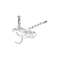 OEM Buick Fuel Cap Diagram - 25060147