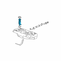 OEM Buick Riviera Fuel Tank Fuel Pump Module KIT Diagram - 19332092