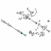 OEM Infiniti QX4 Joint Assembly - Outer Diagram - 39211-58G60