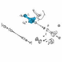OEM 2002 Nissan Xterra Final Drive Assy-Front Diagram - 38500-27Z67