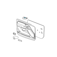 OEM Chevrolet Window Switch Diagram - 19259961