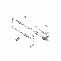 OEM 2013 Nissan Frontier Bolt Diagram - 54459-7S000