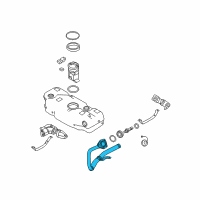 OEM 2004 Chevrolet Aveo PIPE ASM, F/TNK FIL Diagram - 96985957