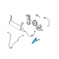 OEM 2008 Ford F-350 Super Duty Pressure Hose Diagram - 7C3Z-3A719-K